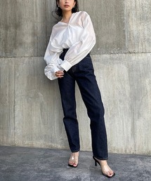 CREDONA | スリムテーパードデニム(デニムパンツ)