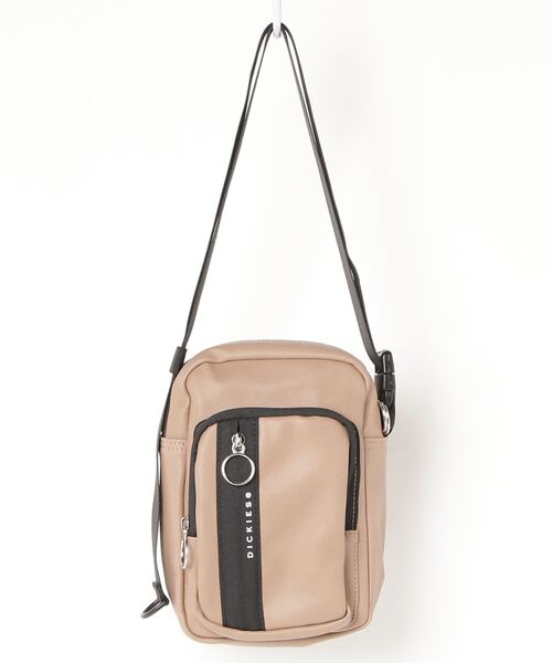 Dickies（ディッキーズ）の「【Dickies】DK SYNTHETIC LETHER MINI SHOULDER BAG 14505000（ショルダーバッグ・メンズ・グレー/ベージュ系その他/ベージュ/ブラック・FREE）」の10枚目の写真