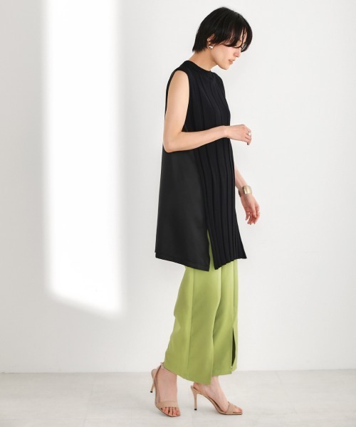 Bou Jeloud（ブージュルード）の「ハイネックノースリーブリブニット（ニット/セーター・レディース・ブラック/レッド/カーキ・FREE）」の11枚目の写真