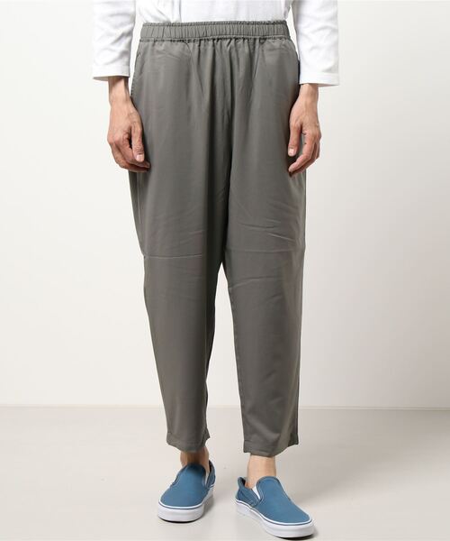 CRAFT STANDARD BOUTIQUE（クラフトスタンダードブティック）の「PEイージーパンツ　＊（スラックス・メンズ・ブラック/ベージュ/グレー・M/L）」の8枚目の写真