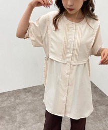 デザインバンドカラーシャツ 【ZOZOTOWN限定アイテム】