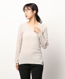note et silence  | High twist cotton  クループルオーバー(Tシャツ/カットソー)