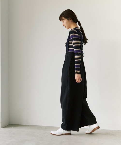note et silence (ノートエシロンス)の「.High twist cotton クループルオーバー(Tシャツ/カットソー・レディース・マルチ/オフホワイト/ネイビー/グレー・FREE)」の16枚目の写真