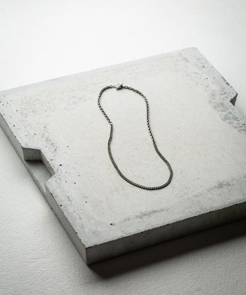 LIDNM（リドム）の「COMBINATION CHAIN NECKLACE（ネックレス・メンズ・シルバー・FREE）」の9枚目の写真