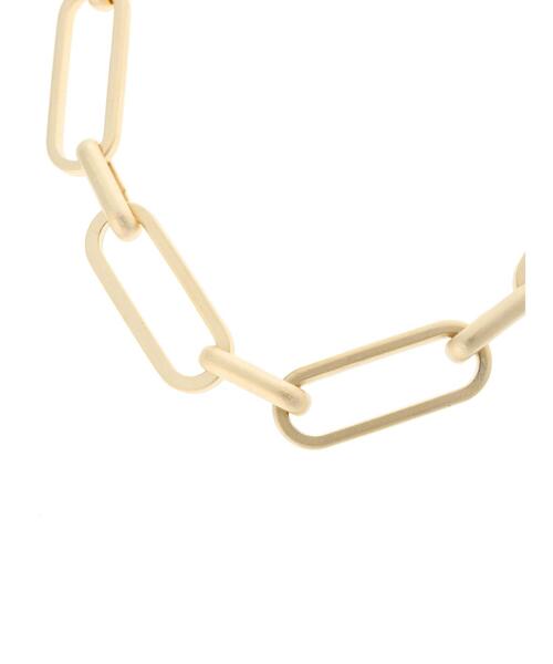 koe(コエ)の「オーバルチェーンマンテルブレス*(ブレスレット・レディース・シルバー/ゴールド・FREE)」の5枚目の写真