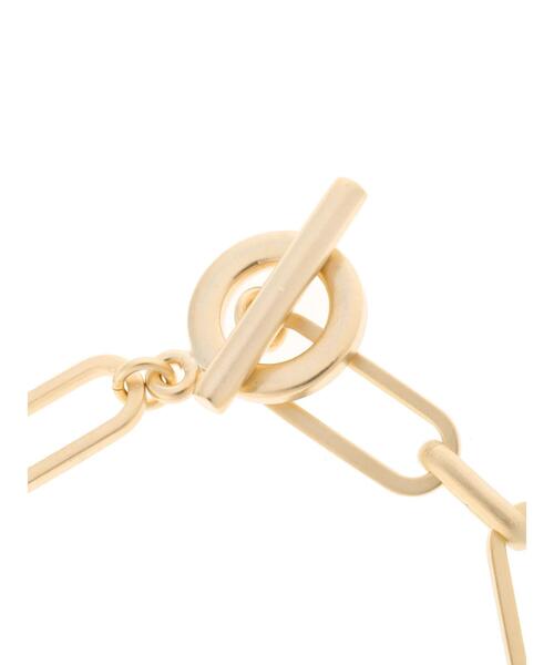 koe(コエ)の「オーバルチェーンマンテルブレス*(ブレスレット・レディース・シルバー/ゴールド・FREE)」の6枚目の写真