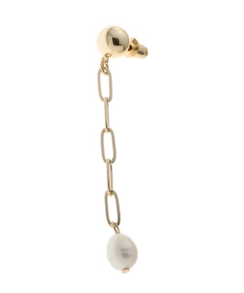 LAGUNAMOON（ラグナムーン）の「LADY淡水パールチェーンスウィングピアス（ピアス（両耳用）・レディース・アイボリー・FREE）」の3枚目の写真