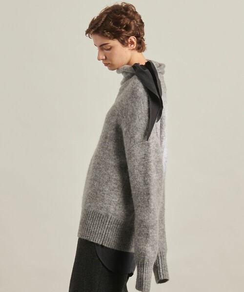 美品❗️JOSEPH ウール　ベスト　ジャケット　ハイネック　ニット　38 美品❗️JOSEPH ウール ベスト ジャケット ハイネック ニット 38