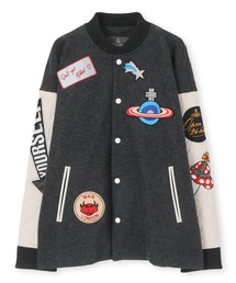 Vivienne Westwood☆ミリタリーパッチニットブルゾン Vivienne Westwood☆ミリタリーパッチニットブルゾン