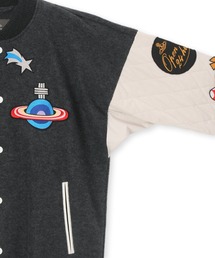 Vivienne Westwood☆ミリタリーパッチニットブルゾン Vivienne Westwood MAN（ヴィヴィアンウエストウッドマン）の