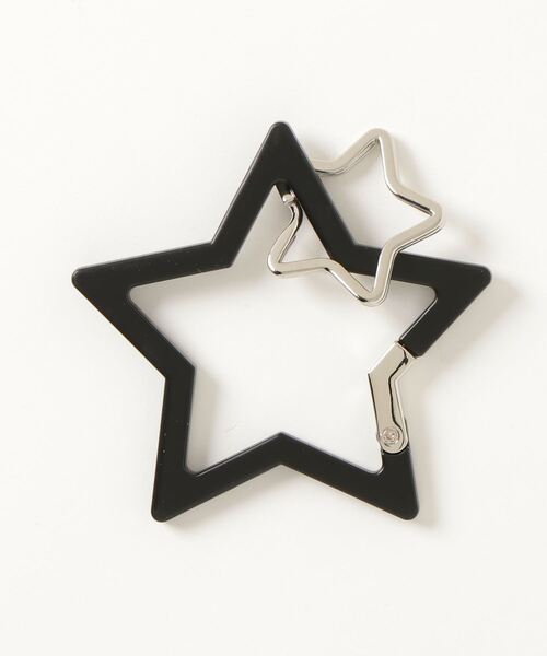 MILKFED.(ミルクフェド)の「STAR CARABINER(キーホルダー・レディース・ブラック/レッド・ONE SIZE)」の10枚目の写真