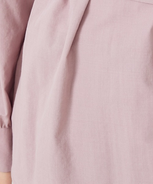 COMME CA ISM（コムサイズム）の「スタンドカラー　ブラウス（シャツ/ブラウス・レディース・ライトグレー/グレー/ピンク・MEDIUM/LARGE）」の15枚目の写真