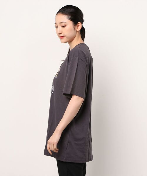 Figments（フィグメンツ）の「WORLD'SBEST T（Tシャツ/カットソー・レディース・スミクロ/杢グレー・FREE）」の3枚目の写真