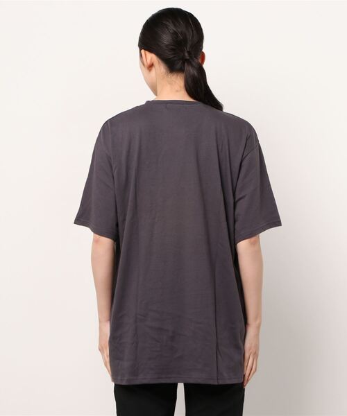 Figments（フィグメンツ）の「WORLD'SBEST T（Tシャツ/カットソー・レディース・スミクロ/杢グレー・FREE）」の4枚目の写真