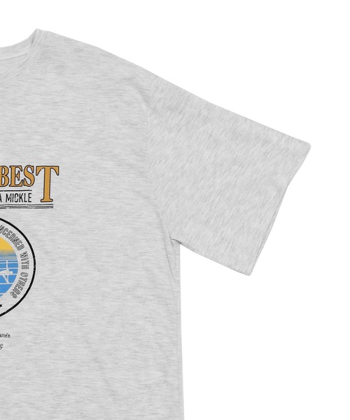 Figments（フィグメンツ）の「WORLD'SBEST T（Tシャツ/カットソー・レディース・スミクロ/杢グレー・FREE）」の15枚目の写真