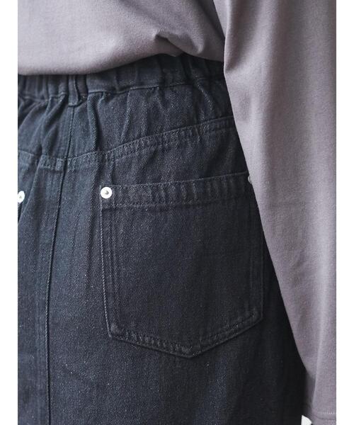 Sugar spoon(シュガースプーン)の「・SUGAR SPOON デニムフロントZIPスカート*(デニムスカート・レディース・インディゴブルー/ブラック・FREE)」の15枚目の写真