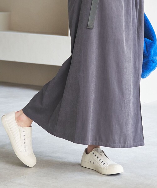 coen(コーエン)の「【ウィメンズ】コーデュロイスリッポンスニーカー(スリッポン・レディース・ブラウン/グレー/オフホワイト/ピンク・SMALL/MEDIUM/LARGE)」の7枚目の写真