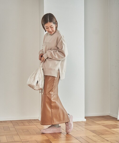 coen(コーエン)の「【ウィメンズ】コーデュロイスリッポンスニーカー(スリッポン・レディース・ブラウン/グレー/オフホワイト/ピンク・SMALL/MEDIUM/LARGE)」の14枚目の写真