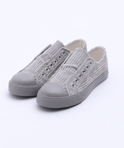 coen(コーエン)の「【ウィメンズ】コーデュロイスリッポンスニーカー(スリッポン・レディース・ブラウン/グレー/オフホワイト/ピンク・SMALL/MEDIUM/LARGE)」の15枚目の写真