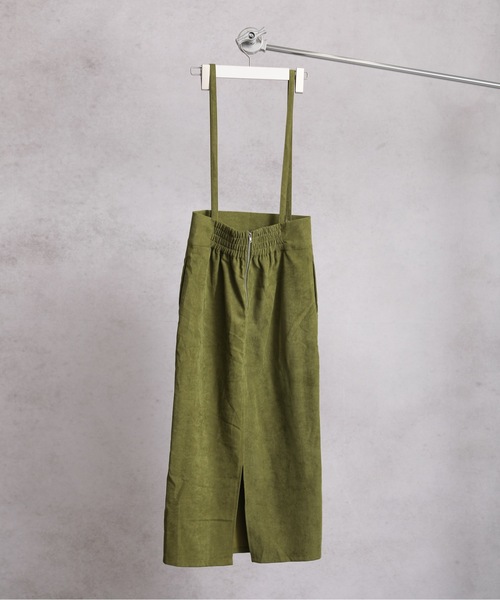 ap retro（アプレトロ）の「ロングタイトスカート　サス付き（スカート・レディース・ブラック/ピンク/グリーン/アイボリー・FREE）」の15枚目の写真