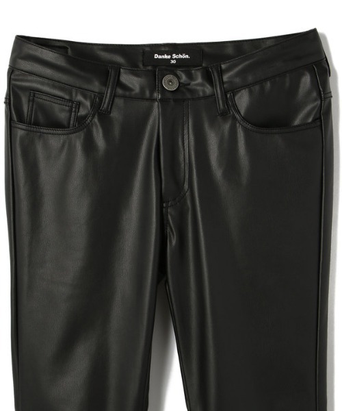 Danke schon ダンケシェーンレザースキニーパンツ Sサイズ黒完売商品 DankeSchon/ダンケシェーン/PREMIUM SUPER STRETCH TC BLACK