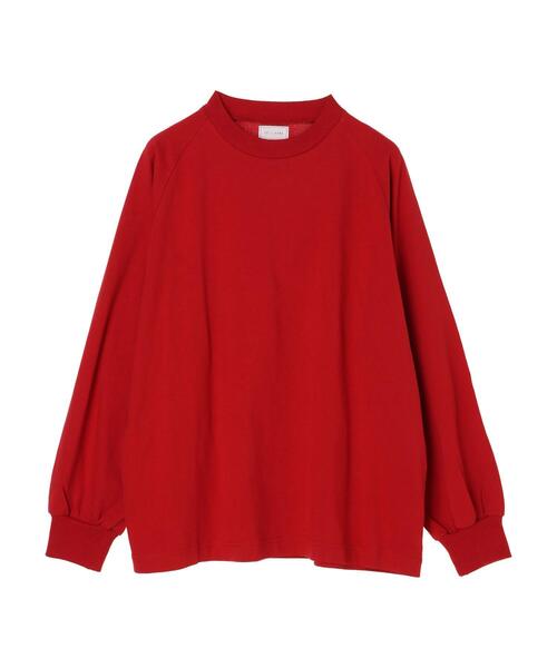 Green　Parks（グリーンパークス）の「ハイネックラグランロンTEE＊（Tシャツ/カットソー・レディース・チャコールグレー/ライトグレー/レッド/オフホワイト・FREE）」の15枚目の写真