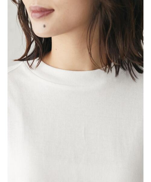 Green　Parks（グリーンパークス）の「ハイネックラグランロンTEE＊（Tシャツ/カットソー・レディース・チャコールグレー/ライトグレー/レッド/オフホワイト・FREE）」の16枚目の写真