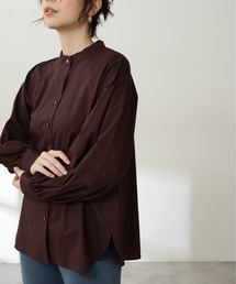 N.（N. Natural Beauty Basic） | ◆タッキングボリュームスリーブブラウス(シャツ/ブラウス)