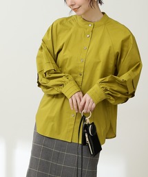 N.（N. Natural Beauty Basic） | ◆タッキングボリュームスリーブブラウス(シャツ/ブラウス)