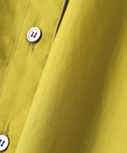 N.(N. Natural Beauty Basic)(エヌエヌナチュラルビューティーベーシック)の「◆タッキングボリュームスリーブブラウス(シャツ/ブラウス・レディース・イエロー/ブラウン/ナチュラル・MEDIUM)」の20枚目の写真