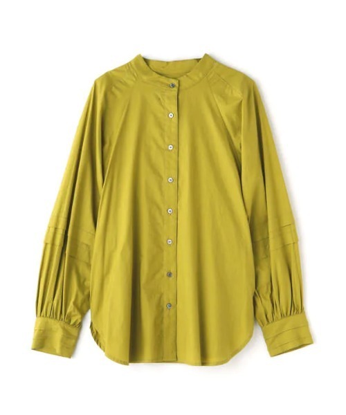 N.(N. Natural Beauty Basic)(エヌエヌナチュラルビューティーベーシック)の「◆タッキングボリュームスリーブブラウス(シャツ/ブラウス・レディース・イエロー/ブラウン/ナチュラル・MEDIUM)」の19枚目の写真