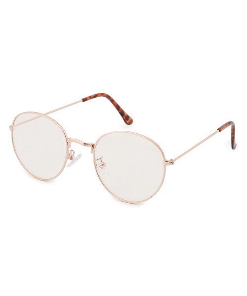 DRESKIP（ドレスキップ）の「◆【UVカット】メタルフレ－ムダテメガネ（サングラス・レディース・シルバー/ブラック/グレー・00）」の3枚目の写真