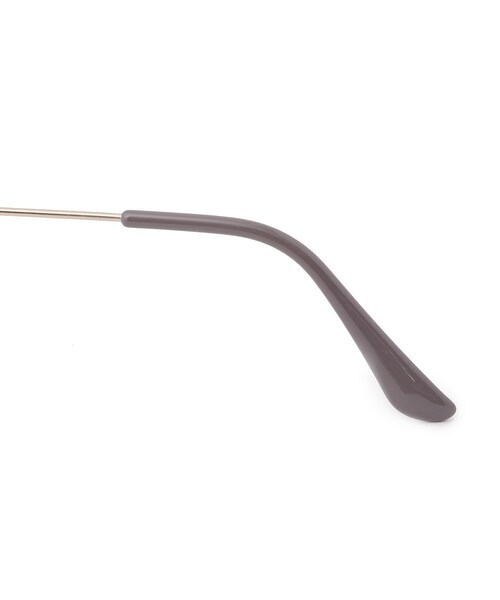 DRESKIP（ドレスキップ）の「◆【UVカット】メタルフレ－ムダテメガネ（サングラス・レディース・シルバー/ブラック/グレー・00）」の4枚目の写真