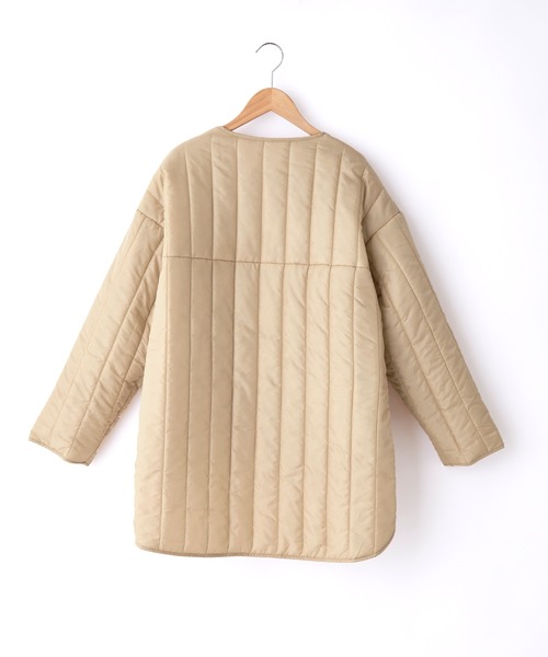 セール】オーバーサイズキルティングサイドスリットリバーシブルノー