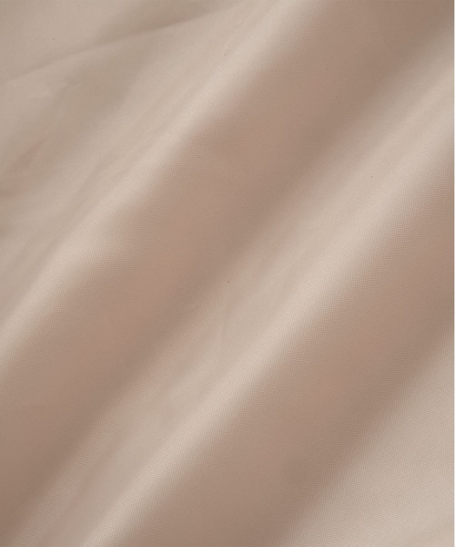 Chaco closet（チャコ クローゼット）の「オーバーサイズキルティングサイドスリットリバーシブルノーカラーコート 2021WINTER（ノーカラージャケット・レディース・ブラック/アイボリー/ライトカーキ/ベージュ/アイボリー系1・FREE）」の21枚目の写真