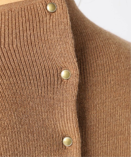 IENA（イエナ）の「ムリネ畦パフプルオーバー◆（ニット/セーター・レディース・ホワイト/ネイビー/キャメル・FREE）」の11枚目の写真