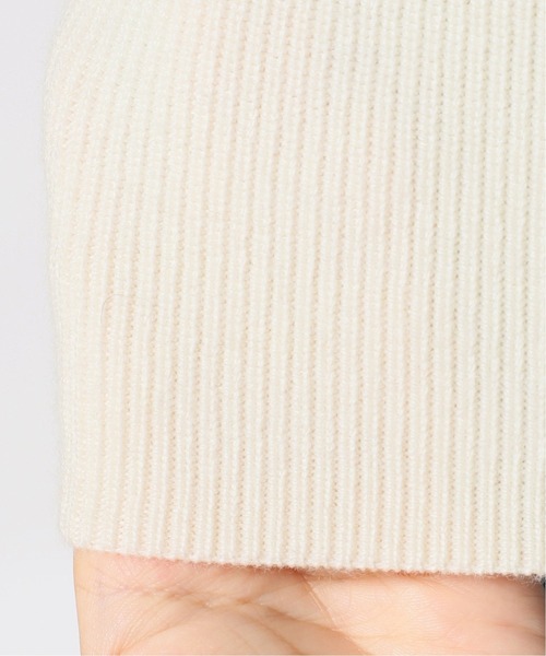 IENA（イエナ）の「ムリネ畦パフプルオーバー◆（ニット/セーター・レディース・ホワイト/ネイビー/キャメル・FREE）」の19枚目の写真