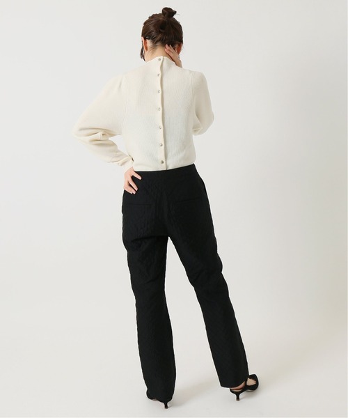 IENA（イエナ）の「ムリネ畦パフプルオーバー◆（ニット/セーター・レディース・ホワイト/ネイビー/キャメル・FREE）」の22枚目の写真