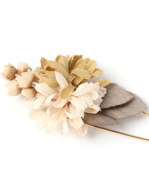 studio CLIP（スタディオクリップ）の「お花コサージュストールピン（ブローチ/コサージュ・レディース・ピンク/ブルー・FREE）」の9枚目の写真