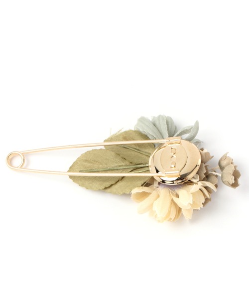 studio CLIP（スタディオクリップ）の「お花コサージュストールピン（ブローチ/コサージュ・レディース・ピンク/ブルー・FREE）」の8枚目の写真