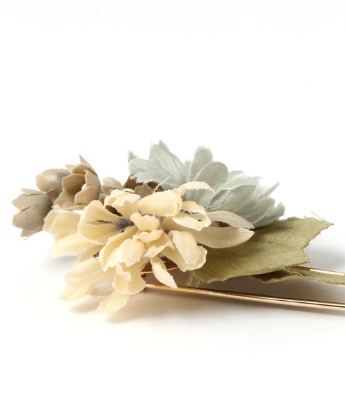 studio CLIP（スタディオクリップ）の「お花コサージュストールピン（ブローチ/コサージュ・レディース・ピンク/ブルー・FREE）」の5枚目の写真