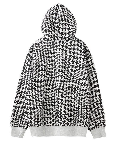 X-girl（エックスガール）の「CARGO POCKET SWEAT HOODIE（パーカー・レディース・オレンジ/ブラック/アッシュ・M/S）」の7枚目の写真