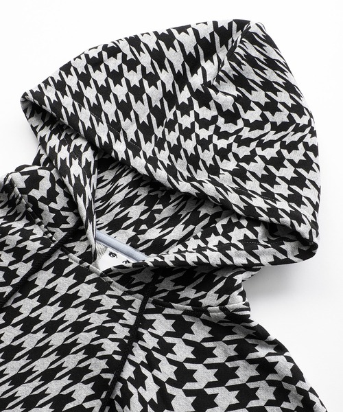 X-girl（エックスガール）の「CARGO POCKET SWEAT HOODIE（パーカー・レディース・オレンジ/ブラック/アッシュ・M/S）」の6枚目の写真