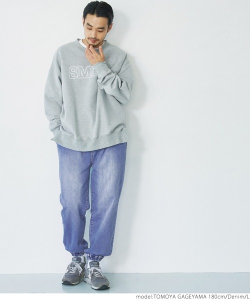 coca（coca）（コカ）の「メンズ ストレッチデニムジョガーパンツ（その他パンツ・メンズ・ブルー系その他・M/L）」の13枚目の写真