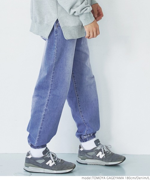 coca（coca）（コカ）の「メンズ ストレッチデニムジョガーパンツ（その他パンツ・メンズ・ブルー系その他・M/L）」の12枚目の写真