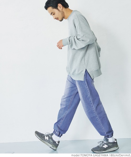 coca（coca）（コカ）の「メンズ ストレッチデニムジョガーパンツ（その他パンツ・メンズ・ブルー系その他・M/L）」の11枚目の写真