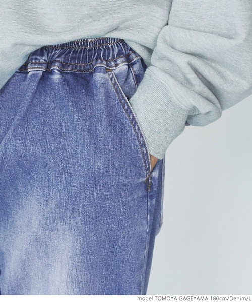 coca（coca）（コカ）の「メンズ ストレッチデニムジョガーパンツ（その他パンツ・メンズ・ブルー系その他・M/L）」の9枚目の写真