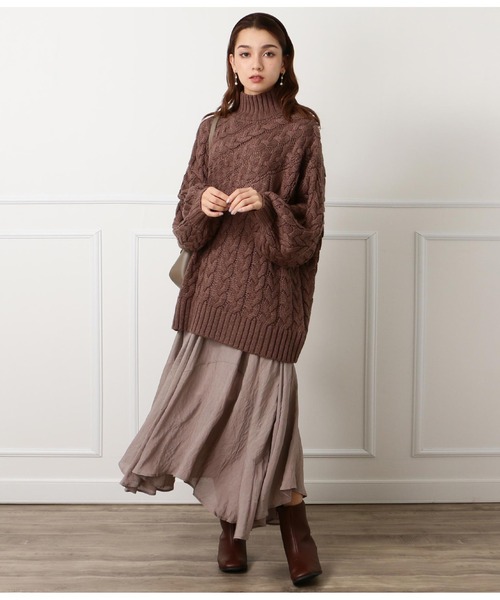 CHILLE(チル)の「切替デザインミディブーティー(ブーツ・レディース・ブラック/ダークブラウン/ブラック系・LL/S/M/L)」の6枚目の写真