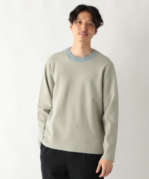 GLOBAL WORK（グローバルワーク）の「ヤミツキニットクルーネック