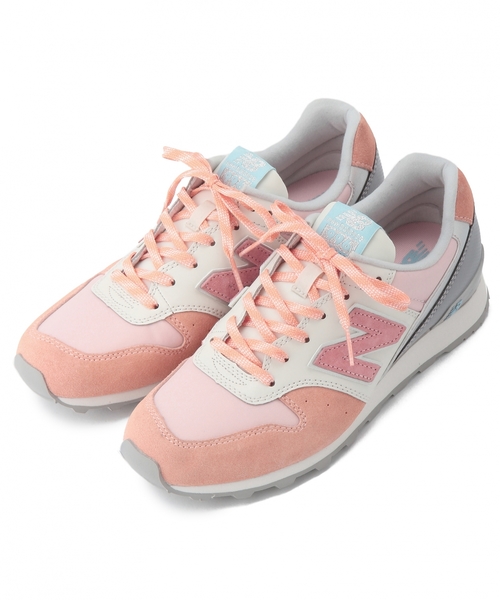 NEW BALANCE（ニューバランス）の「◆[ニューバランス]new balance WR996 カラーコンビスニーカー 15SS（スニーカー・レディース・ライトブルー/ピンク・22.5cm/23cm/23.5cm/24cm/24.5cm/25cm）」の4枚目の写真